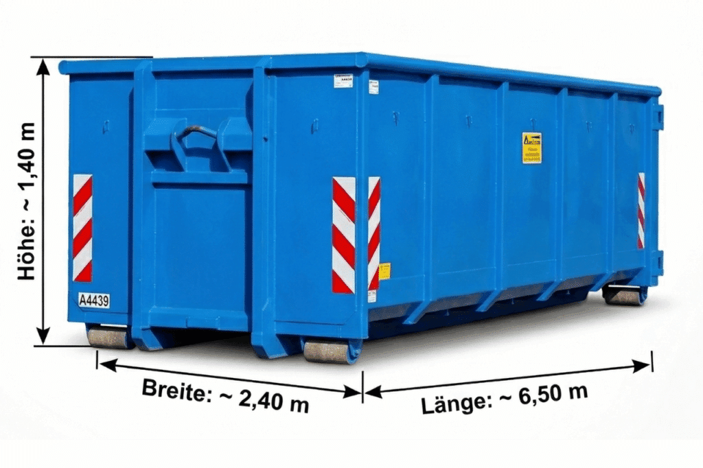 20 m³ Abrollcontainer – Container mieten in Beckum